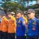 BPBD Kota Tasikmalaya saat mengikuti apel gabungan di Mapolres Tasikmalaya Kota