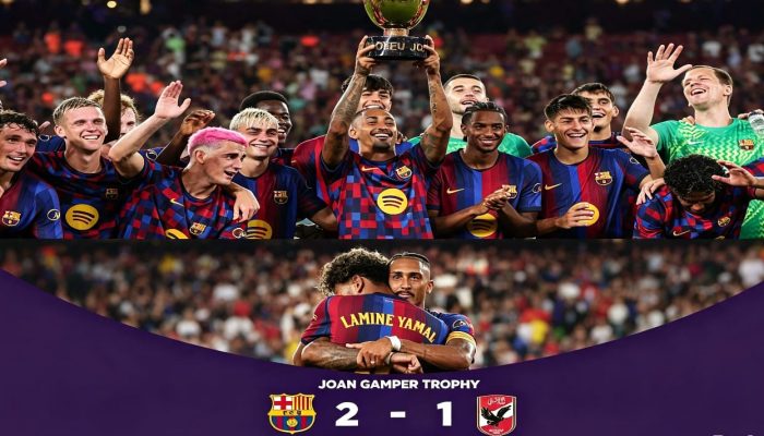 Barcelona Juara Joan Gamper 2026, Taklukkan Al Ahly 2-1
