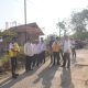 Bupati Garut Abdusy Syakur Amin meninjau proyek rehabilitasi ruas Jalan Limbangan-Selaawi yang menghubungkan Kabupaten Garut dan Kabupaten Sumedang di Kecamatan Selaawi, Rabu (5/8/2026).