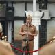 Bupati Garut Abdusy Syakur Amin memimpin Apel Gabungan dan menyerahkan SK ASN di Lapangan Sekretariat Daerah Garut, Senin (31/8/2026).