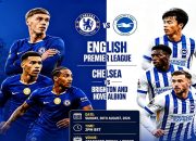 Chelsea bersiap menghadapi Brighton & Hove Albion pada pekan kedua Premier League 2026/2027 di Stamford Bridge, London.