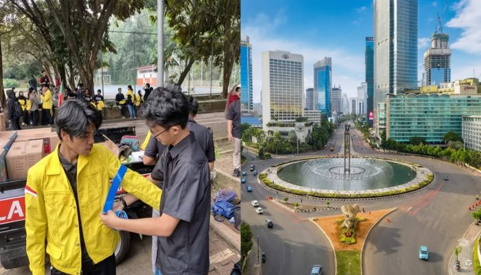 BEM UI Turun ke Jalan, Bawa 8 Tuntutan di Tengah HUT ke-81 RI