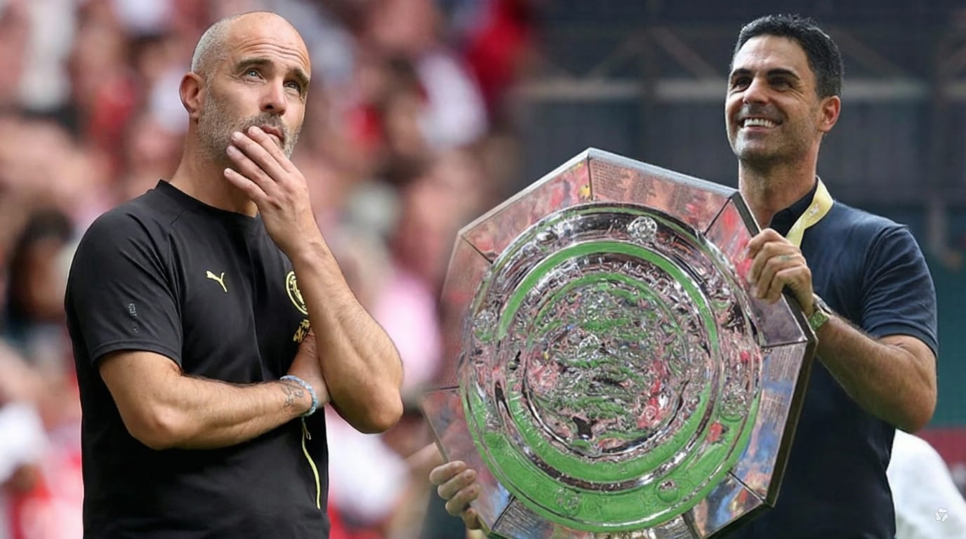 Enzo Maresca (kiri) Mikel Arteta (kanan)