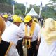 Bupati Sukabumi Asep Japar menghadiri peringatan Harganas ke-33 Tahun 2026 di Tempat Wisata Cinumpang, Kecamatan Kadudampit.