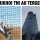 Jet tempur Sukhoi TNI Angkatan Udara tergelincir hingga keluar dari landasan pacu di Bandara Internasional Sultan Hasanuddin