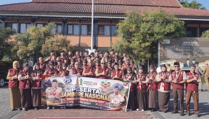 Bupati Garut Lepas 32 Pramuka Penggalang ke Jamnas 2026