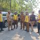 Bupati Sumedang Dony Ahmad Munir meninjau langsung progres pengerjaan ulang Jalan Burujul-Sanca didampingi pejabat DJBM Kementerian PUPR dan unsur Muspika, Selasa (11/8/2026).