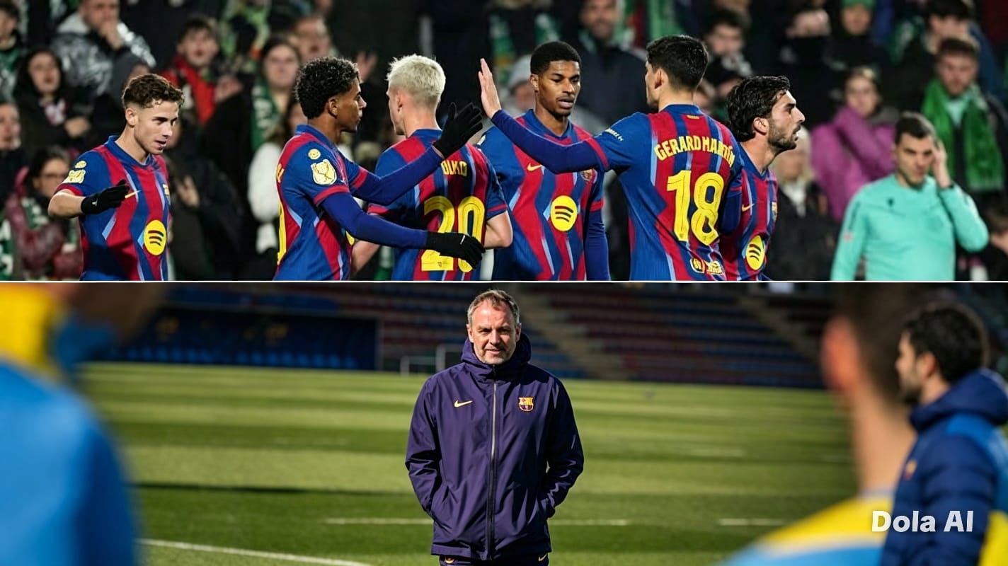 Barcelona menutup pramusim 2026 dengan performa positif. Hansi Flick mematangkan taktik baru