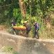 Petugas Mengevakuasi Jenazah Misterius di Sungai