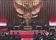 Kawasan Gedung DPR MPR RI di Senayan menjelang pelaksanaan Sidang Tahunan MPR 2026