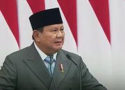 Presiden RI Prabowo Subianto menyampaikan laporan kinerja 21 bulan pemerintahannya dalam Pidato Kenegaraan pada Sidang Tahunan MPR RI