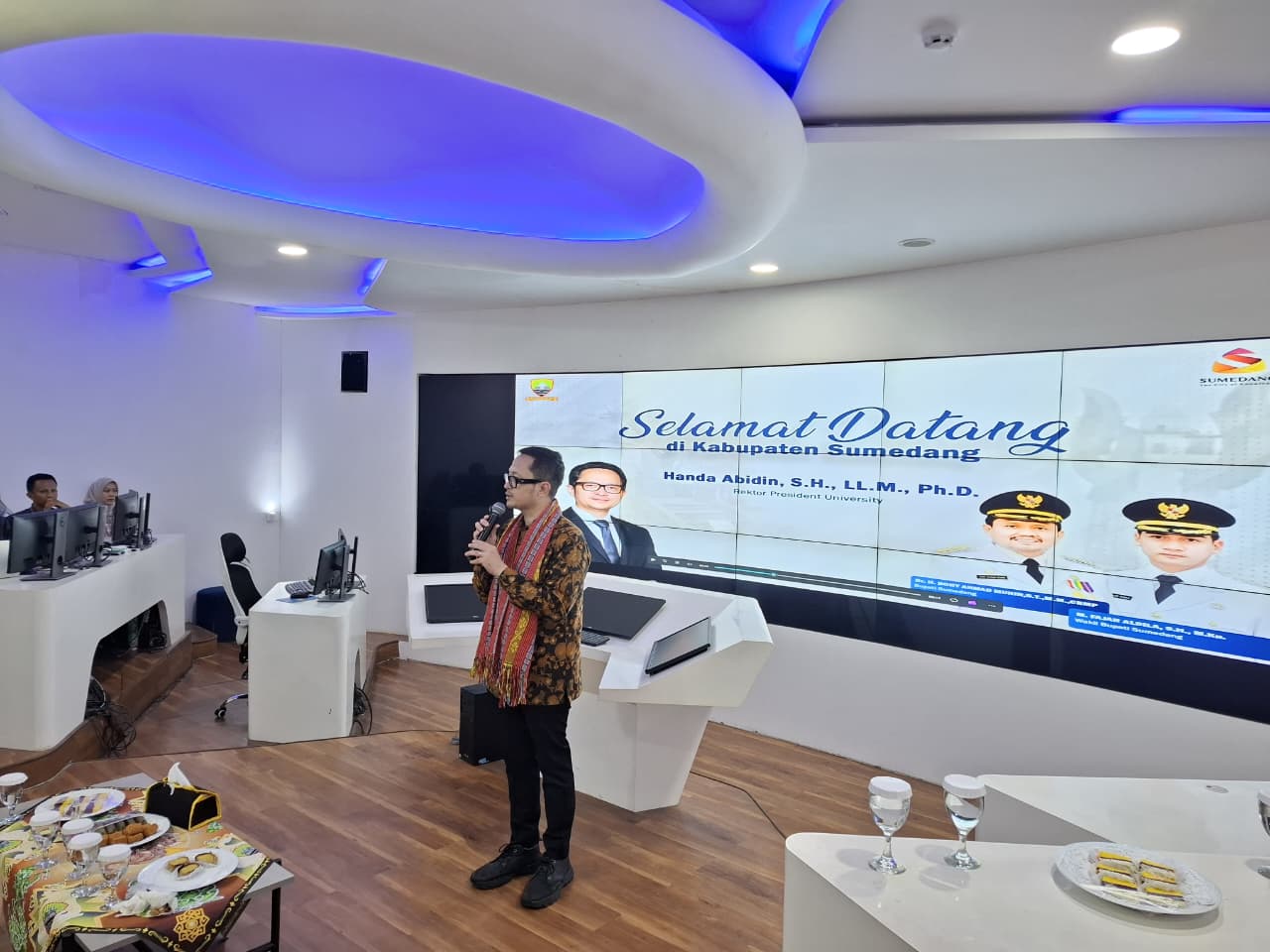 Rektor President University, Handa Abidin