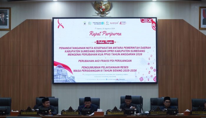 DPRD dan Pemda Sumedang Sepakat Tajamkan Program Prioritas