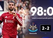 Dominasi Semu, Szoboszlai Selamatkan Muka Liverpool Lewat Penalti Injury Time