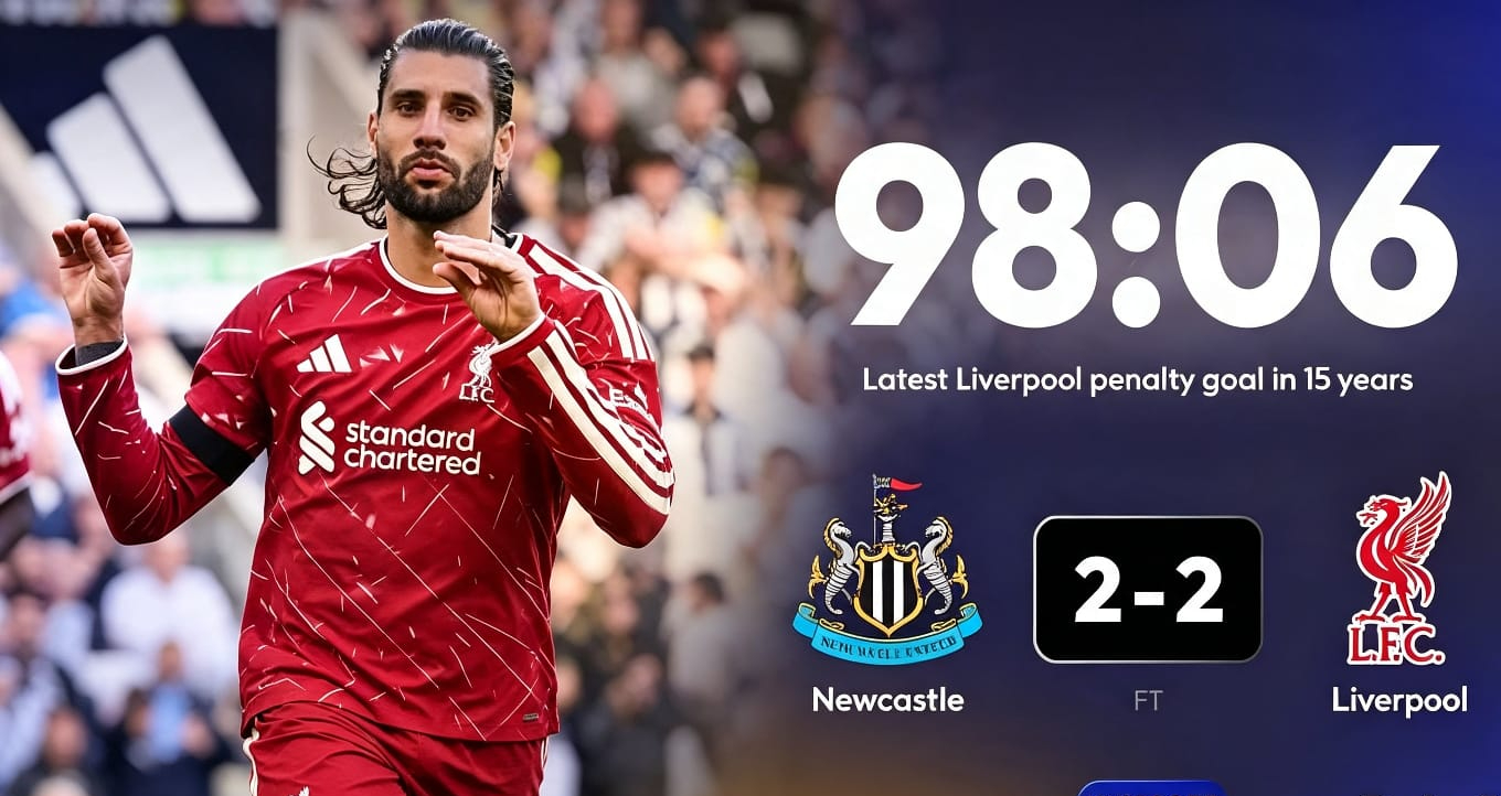 Selamatkan Muka Liverpool Lewat Penalti Injury Time