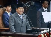 Presiden Prabowo Subianto menyampaikan pidato dalam Sidang Tahunan MPR RI dan Sidang Bersama DPR-DPD RI Tahun 2026