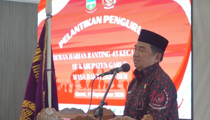 Lantik Pengurus DHR-45, Bupati Garut Tekankan Kemandirian dan Nilai Perjuangan