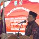 Bupati Garut Abdusy Syakur Amin melantik pengurus DHR-45 tingkat kecamatan se-Kabupaten Garut di Pendopo Garut.