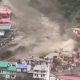 Banjir bandang menerjang kawasan Rasuwa, Nepal, setelah runtuhan gletser memicu aliran air dan material longsoran.