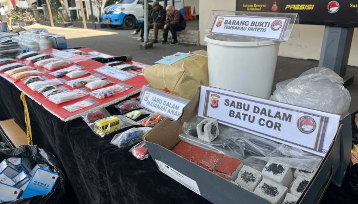Polres Cimahi Bongkar 80 Kasus Narkoba, 91 Tersangka