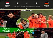 Laga Belanda Lawan Jerman Panas dan Banyak Kontroversi, Berakhir 1-1