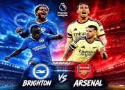 Brighton Bakal Jadi Batu Sandungan Konsistensi Arsenal di Falmer