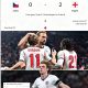 Anthony Gordon merayakan gol pembuka Inggris ke gawang Ceko dalam laga UEFA Nations League.