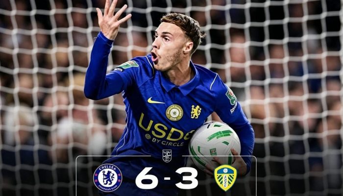 Drama 9 Gol, Chelsea Gebuk Leeds United 6-3