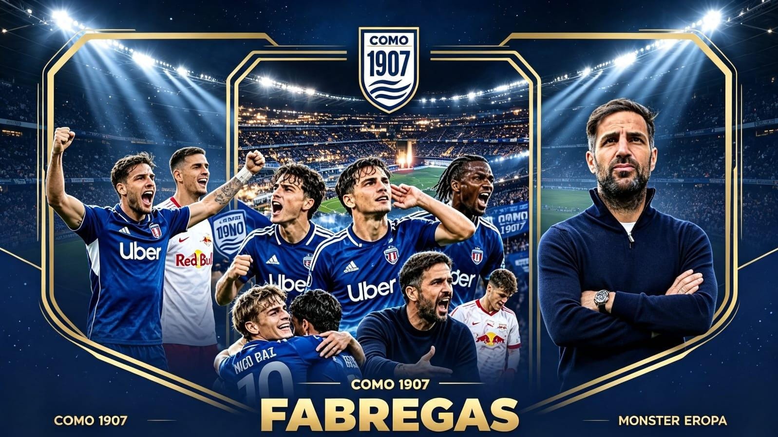 Cesc Fabregas membawa Como 1907 melaju impresif di Serie A dan Liga Champions