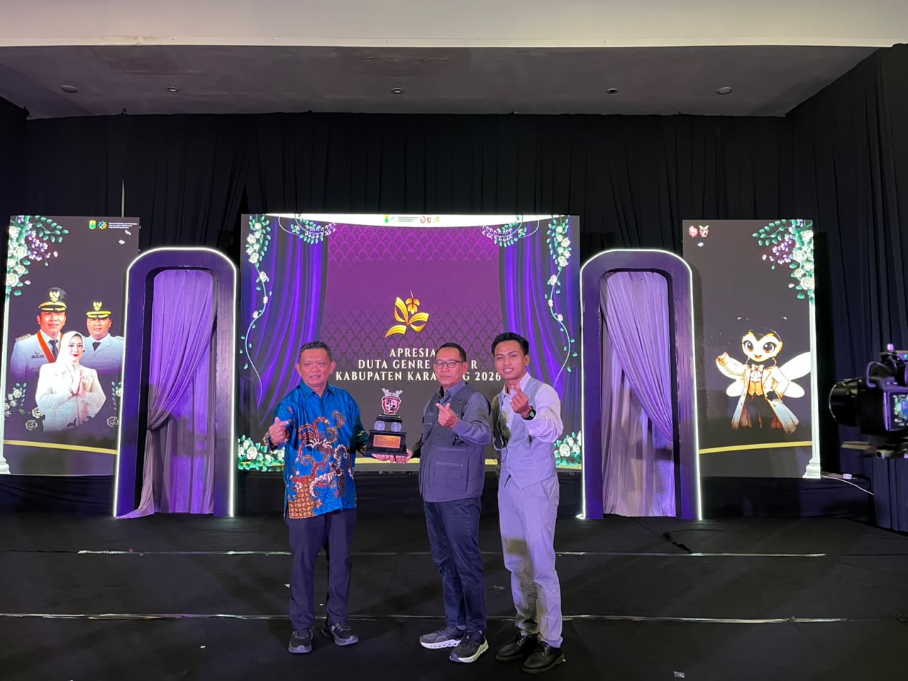 Grand Final Apresiasi Duta GenRe dan Pusat Informasi dan Konseling Remaja (PIK-R) tingkat Kabupaten Karawang, Kamis (17/9), di Hotel Swiss Bell.