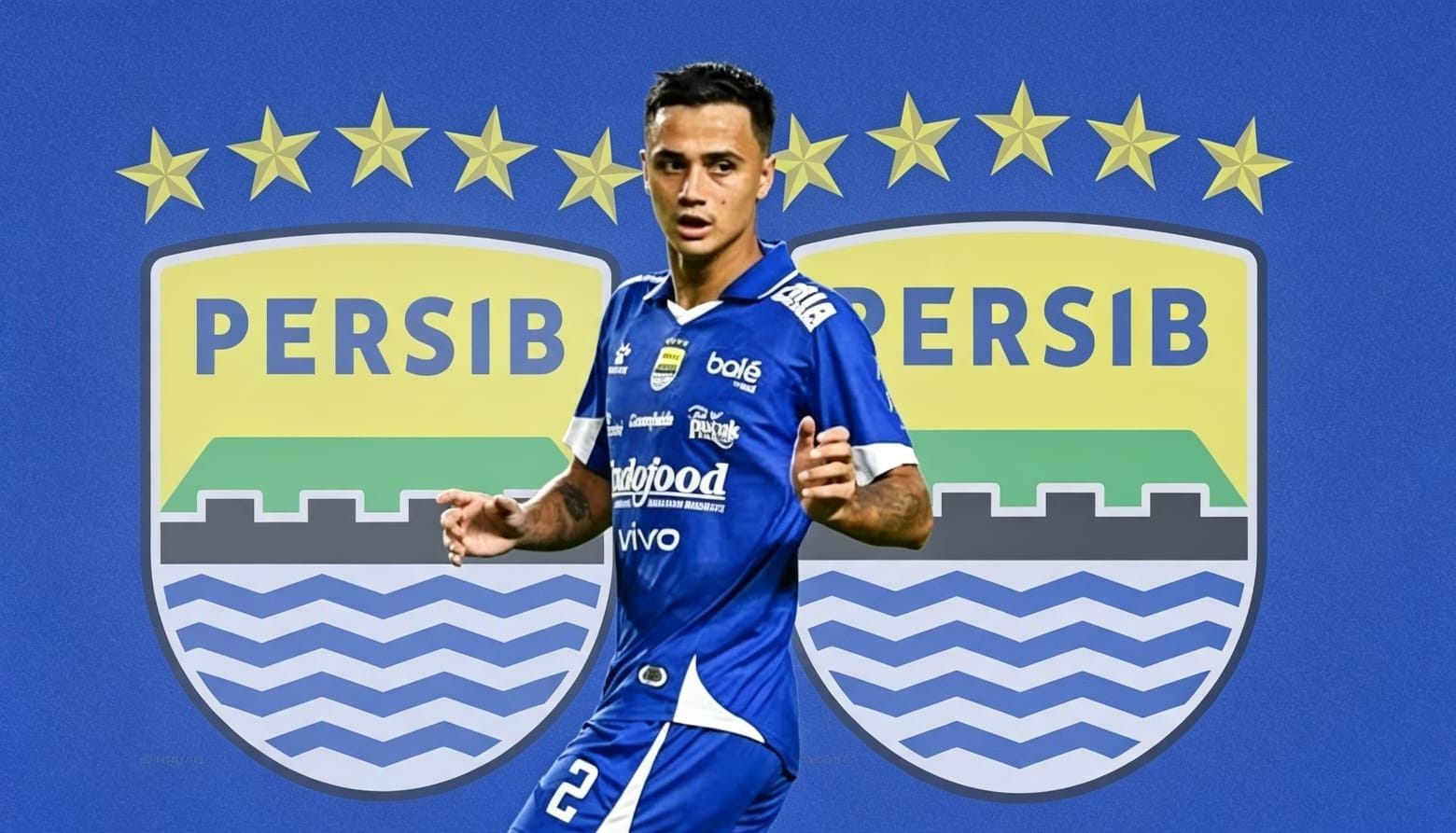 Pemain Persib Bandung Eliano Reijnders