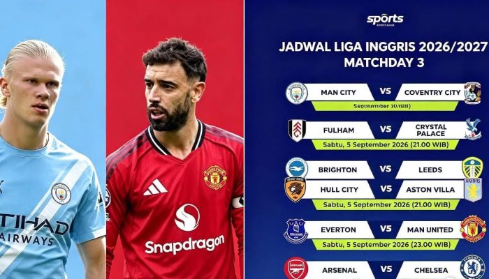 Dua Raksasa Manchester Siap Gebrak Pekan Ketiga EPL 2026/2027