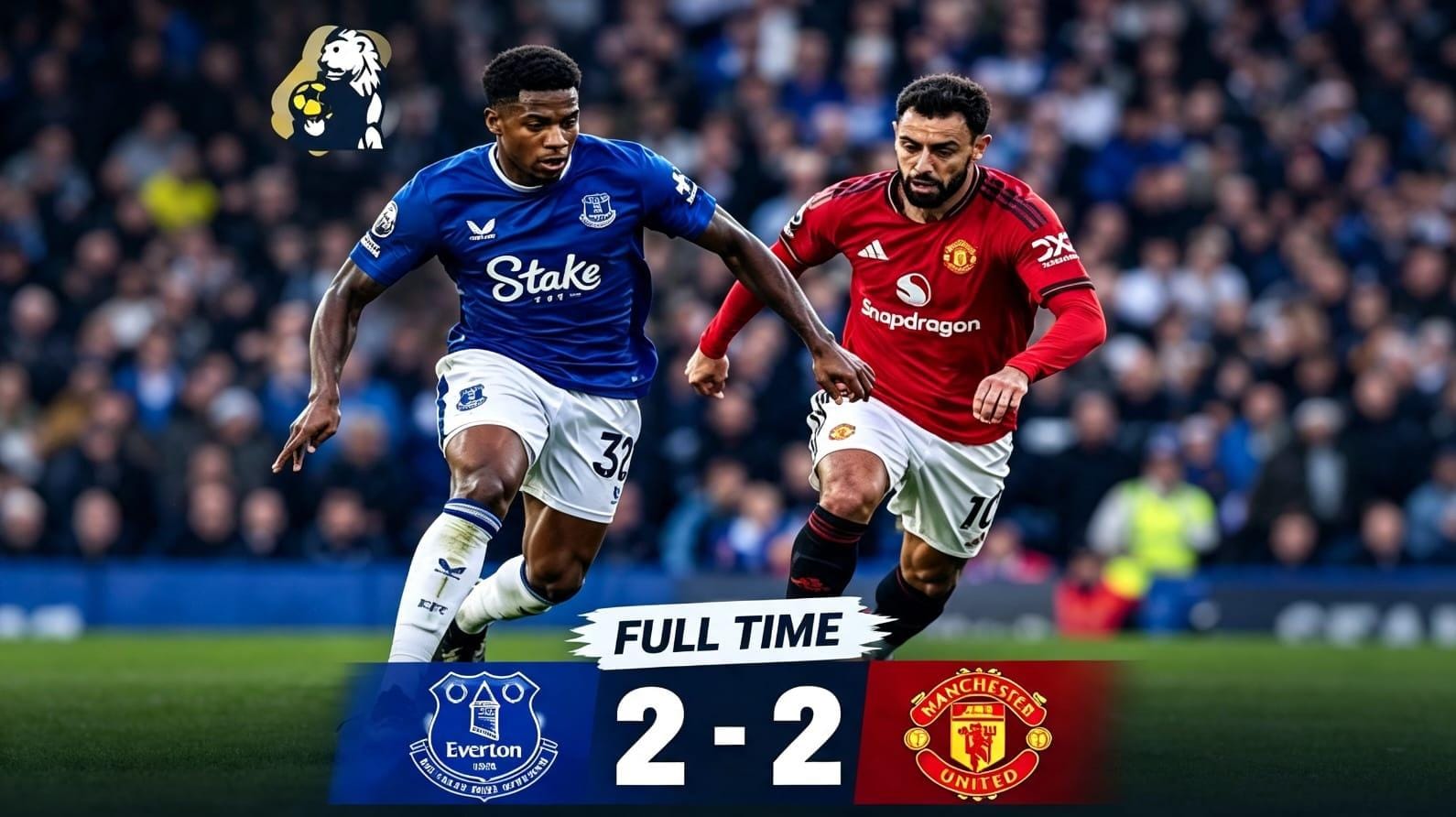 Manchester United gagal membawa pulang kemenangan dari markas Everton setelah ditahan imbang 2-2 pada pekan ketiga Premier League 2026/2027