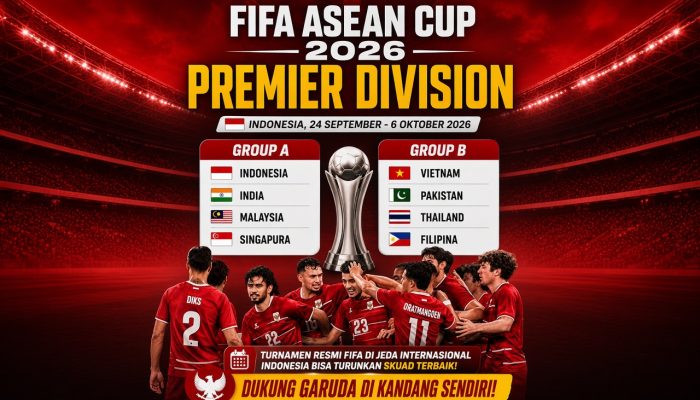 FIFA ASEAN Cup 2026: Turnamen Baru, Format Divisi Bikin Heboh