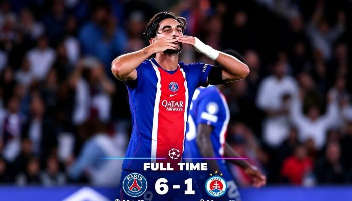 PSG Pesta Gol 6-1, Ferran Torres Cetak Hat-trick