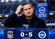 Frank Lampard Pusing: Coventry Nir Gol, Kalah Beruntun 4 Pertandingan
