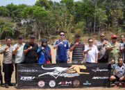 Wabup Sumedang M Fajar Aldila membuka Turnamen Ginaba Cup 2 di Lapang Sepak Bola Desa Licin, Kecamatan Cimalaka.