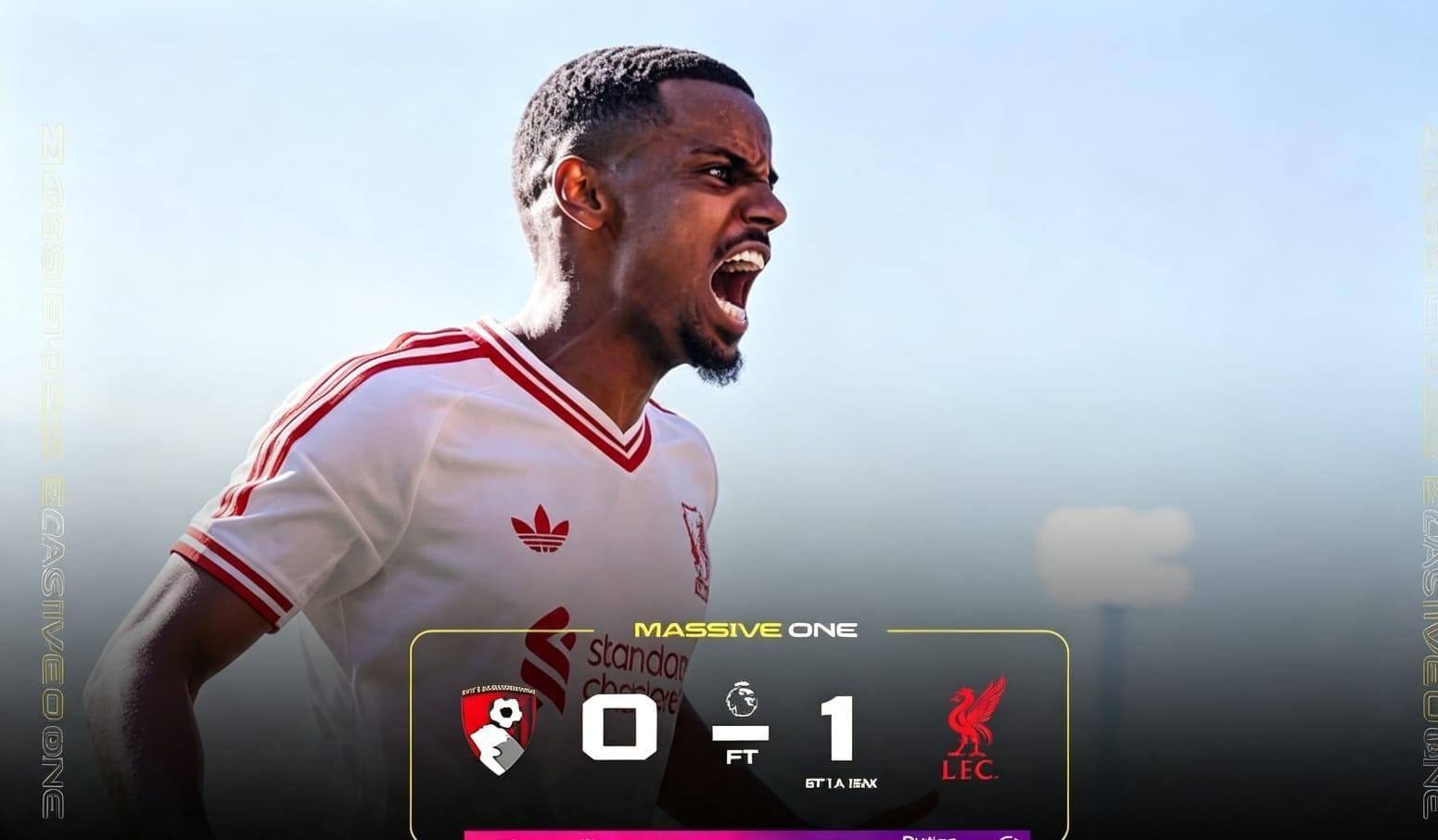 Alexander Isak mencetak gol tunggal kemenangan Liverpool 1-0 atas Bournemouth di Stadion Vitality, Minggu (20/9/2026).