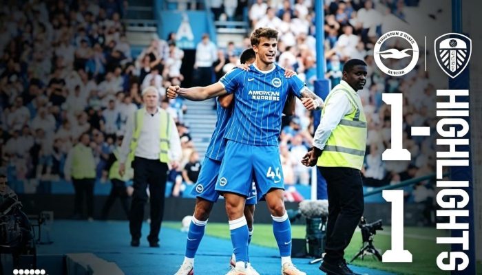 Gol Perdana Vušković Selamatkan Brighton dari Kekalahan