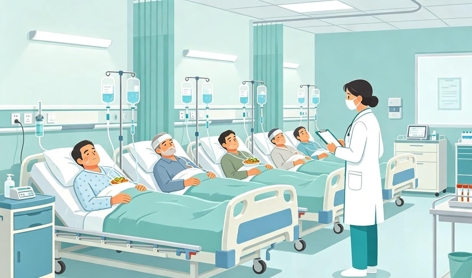 Ilustrasi warga diduga keracunan makanan