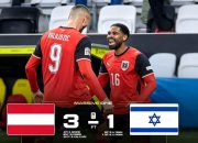 Israel Keok! Dihajar Austria 3-1