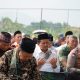Bupati Sumedang Shalat Istisqa (shalat meminta turun hujan) bersama unsur Forum Koordinasi Pimpinan Daerah (Forkopimda) dan jajaran staf Pemda beserta masyarakat di Lapang Mini Soccer Pusat Pemerintahan Sumedang (PPS), Selasa (8/9/2026).