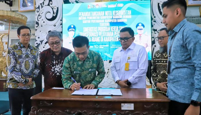 KDS Prioritaskan Sertifikasi 2.232 Aset Pemkab Bandung