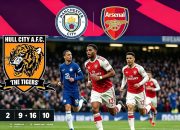 Man City dan Arsenal Sempurna, Hull City Bikin Kejutan di Top 3 EPL