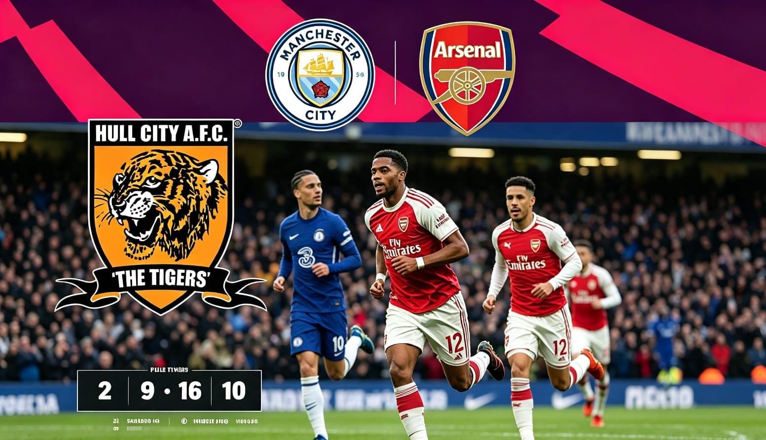 Premier League 2026/2027 setelah pekan ketiga dengan Manchester City di puncak dan Arsenal di posisi kedua.