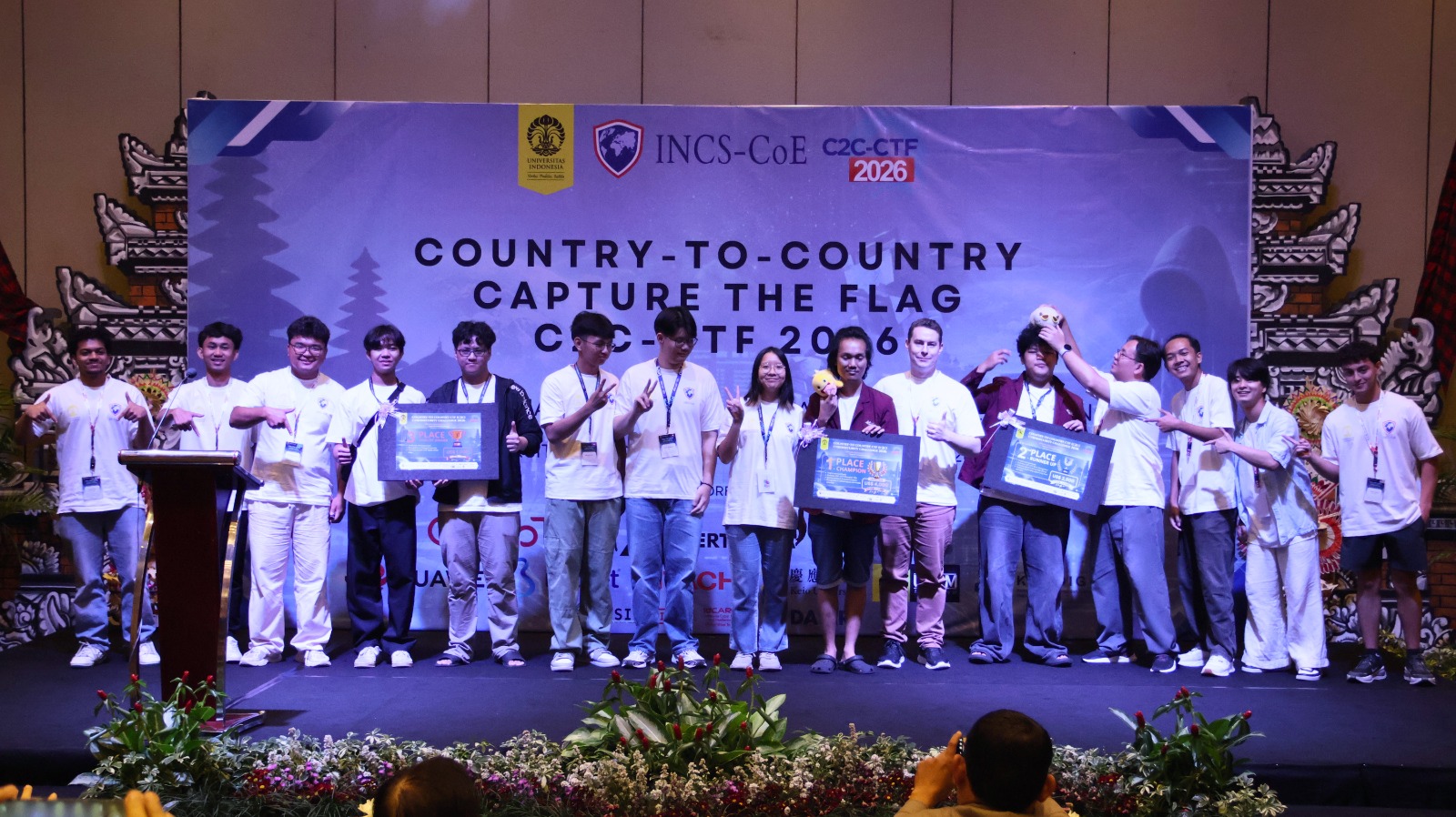 C2C-CTF 2026 di Bali, 69 Finalis dari Sembilan Negara Berkompetisi