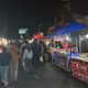 Warga menikmati suasana malam akhir pekan di Mambo Kuliner dan Taman Kota Tasikmalaya.