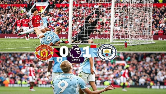 Laga Full Kontroversi! Manchester United Dibungkam Manchester City 0-1