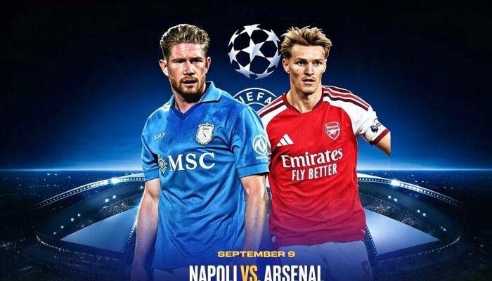 Napoli vs Arsenal, Duel Sengit di Matchday Pertama Liga Champions