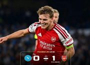 Ødegaard Jadi Penentu, Arsenal Tekuk Napoli 1-0